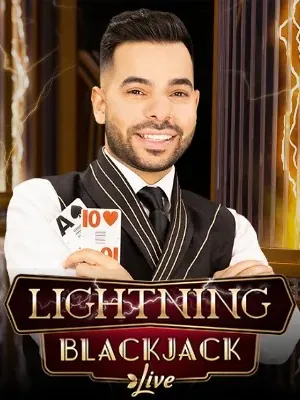 Lightning Blackjack, jogo ao vivo da Evolution